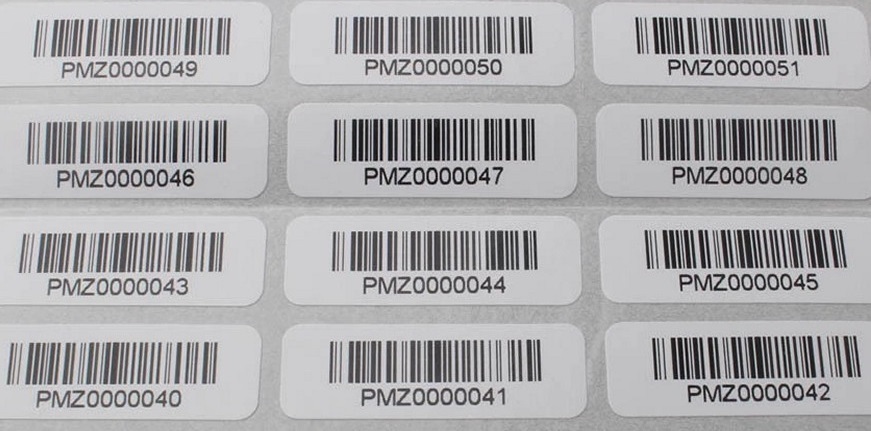 esimerkki osoitetarroista